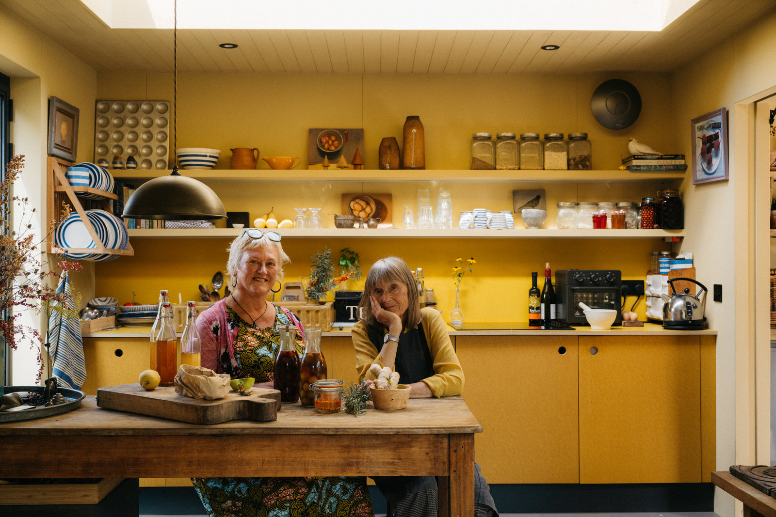 How My Garden Grows: autumn's glut is turned into garlands and greengage Martinis