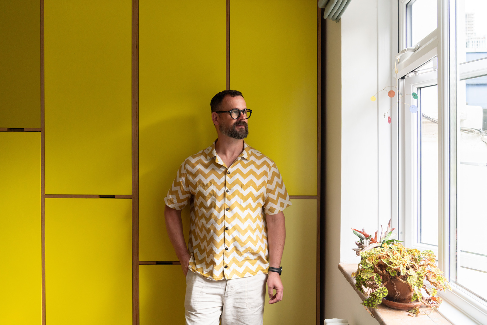 Sweet spot: the mid-century, candy-coloured apartment of James Hoy, co-founder of Uncommon Projects