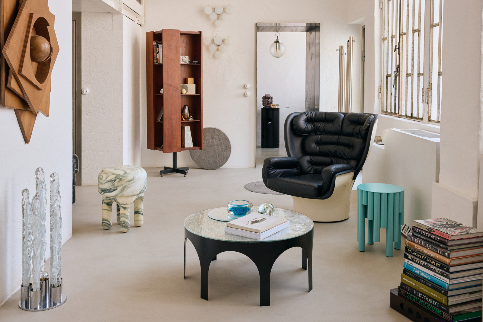 On display: inside the atelier-apartment of Italian designer Tommaso Spinzi
