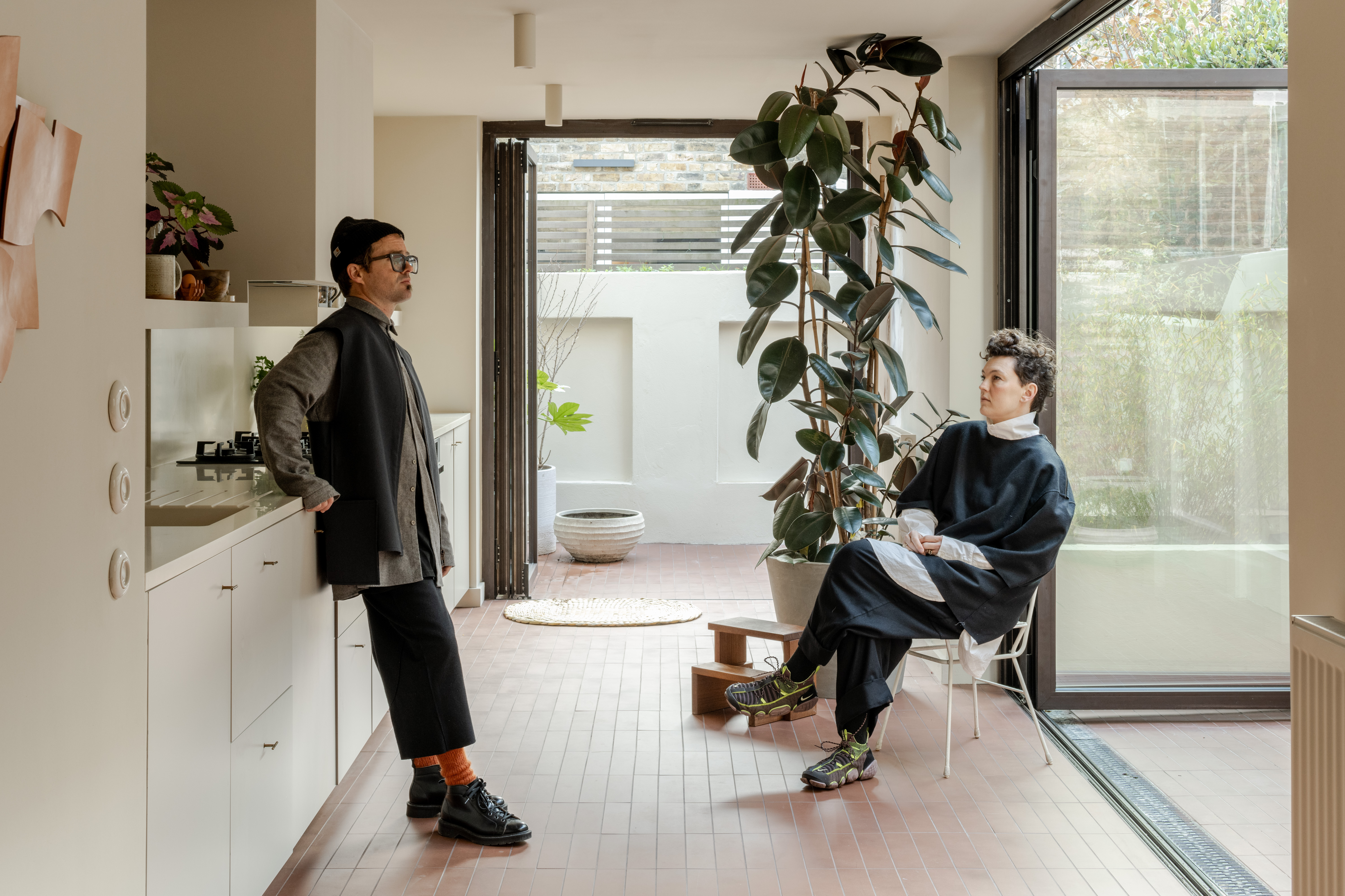 Meeting of minds: a creative couple’s holistic reimagining of their east London home