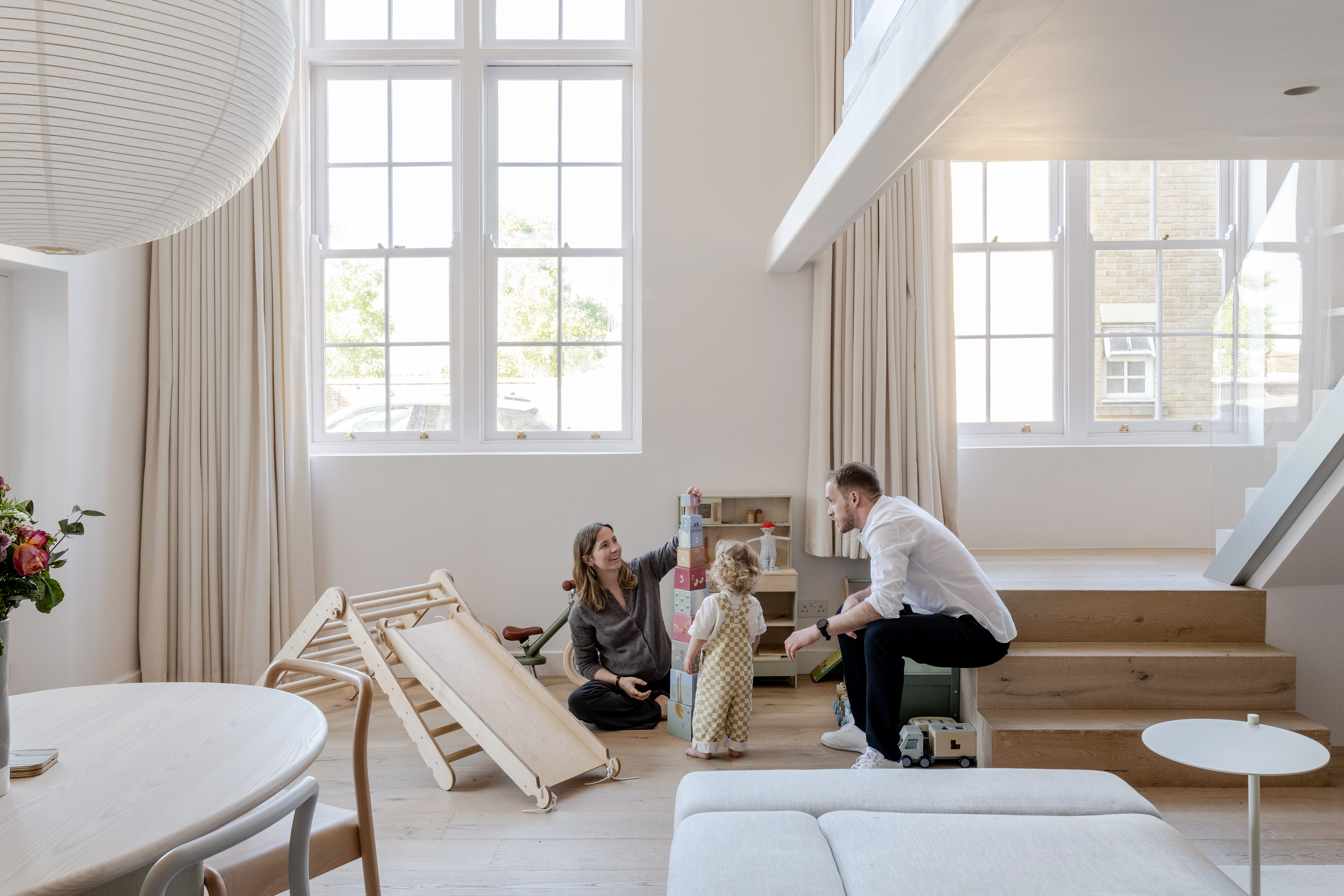 Serenity seekers: the family who took their chance on a converted Clapham school