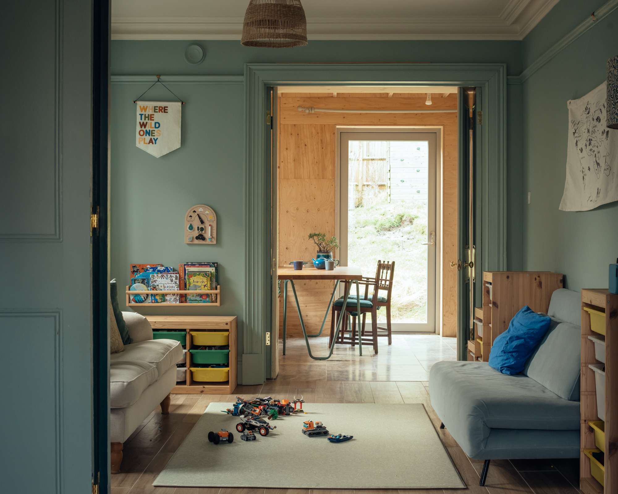 How an ingenious flat-pack system of spruce ply boxes helped transform a dishevelled Victorian villa